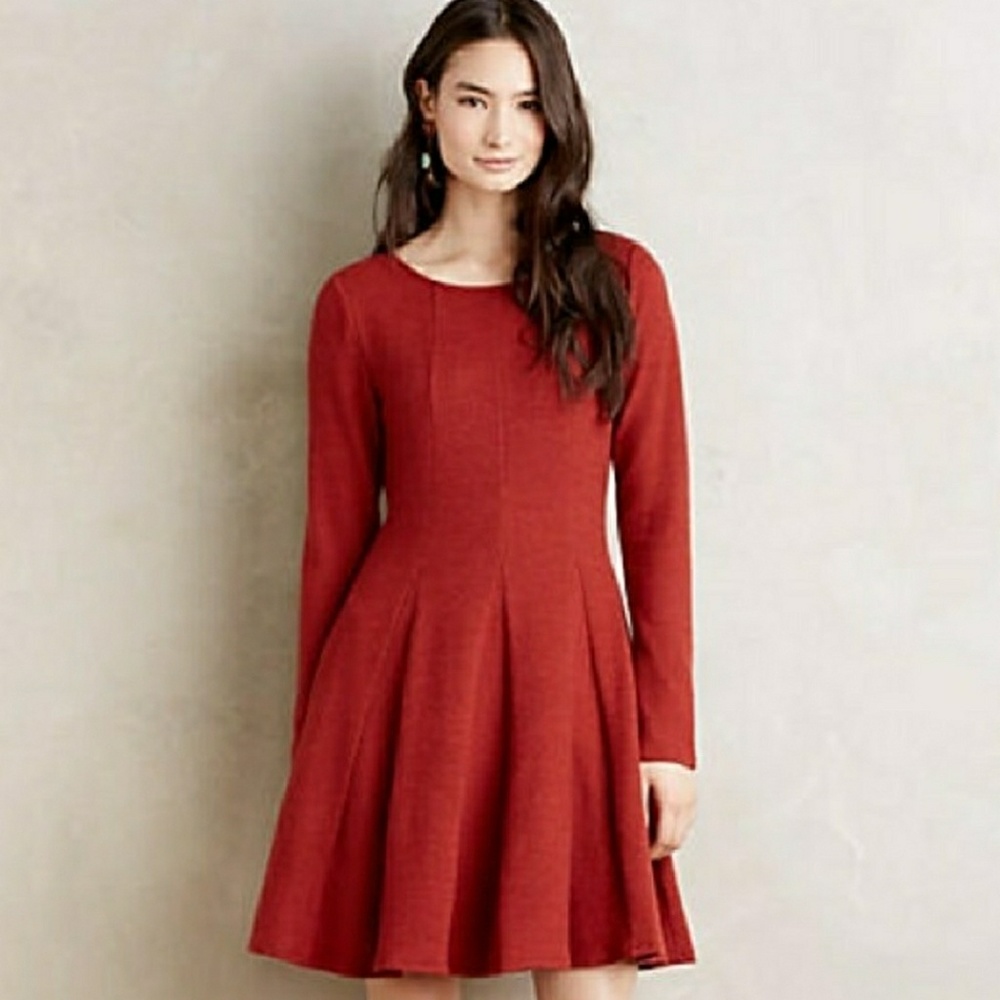 ANTHRO Dolan Red Dress NWOT